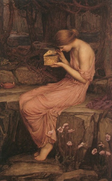 Psyche opening box by Waterhouse