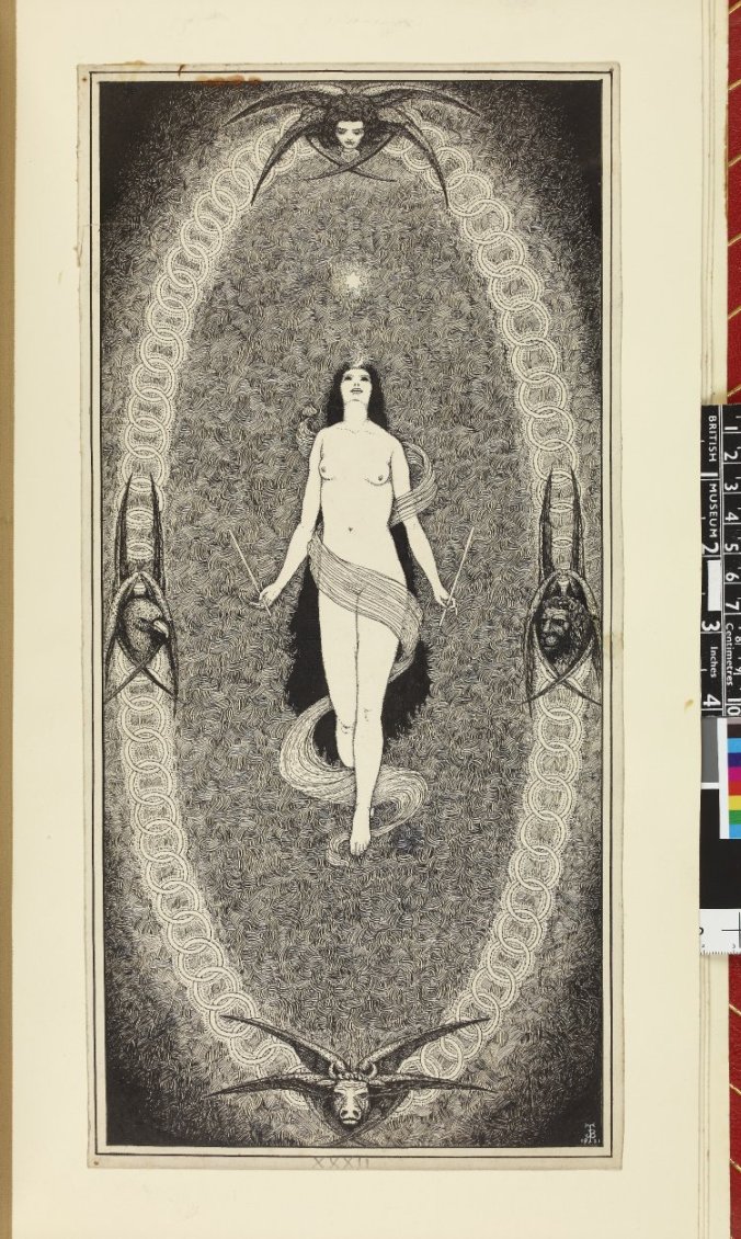 World image black and white Holy Order