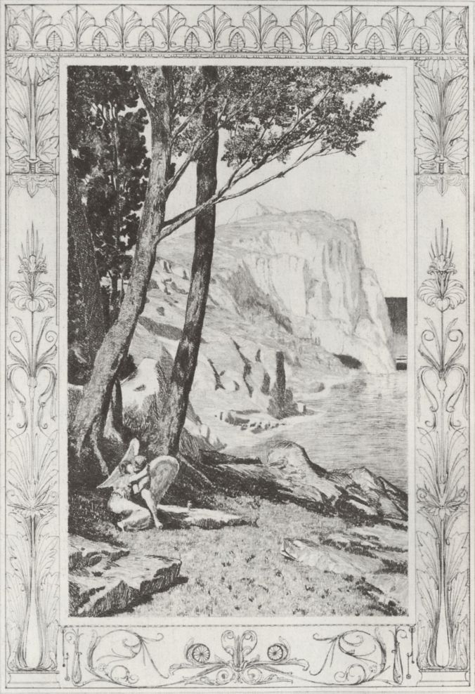 amor finds psyche by Max Klinger