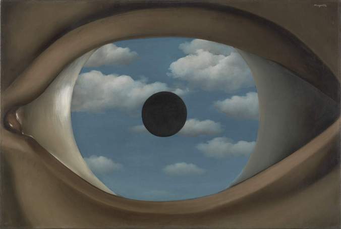 magritte the false mirror
