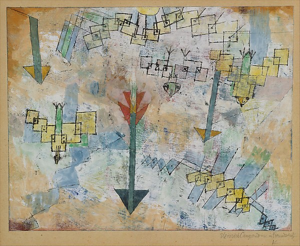 paul klee swooping down