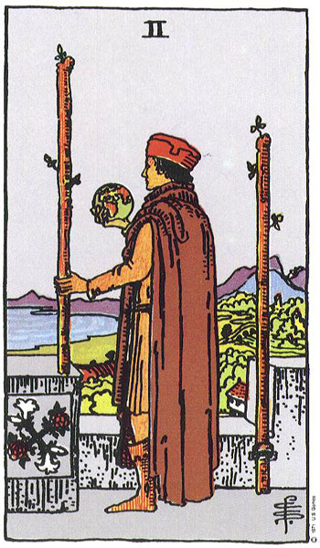 2 of Wands