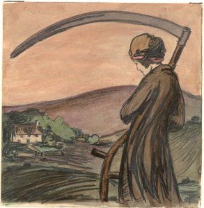 pamela colman smith scythe woman