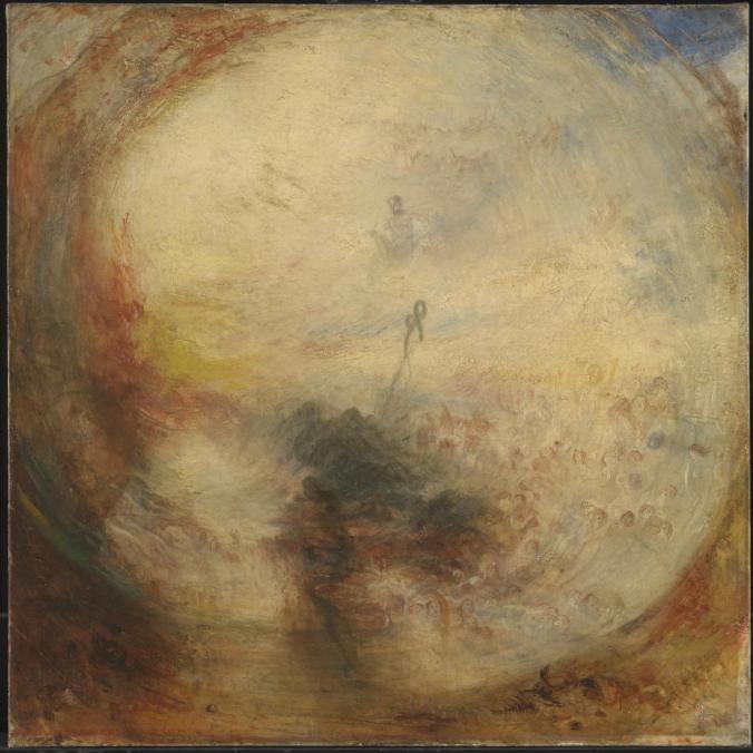 Light and Colour (Goethe's Theory)  - the Morning after the Deluge - Moses Writing the Book of Genesis exhibited 1843 by Joseph Mallord William Turner 1775-1851