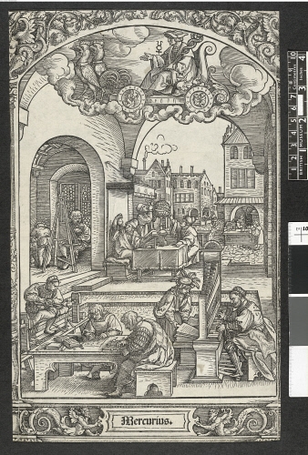 Mercurius british museum print