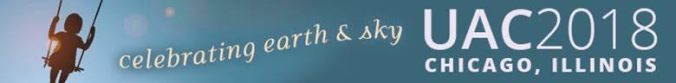 UAC celebrating earth and sky