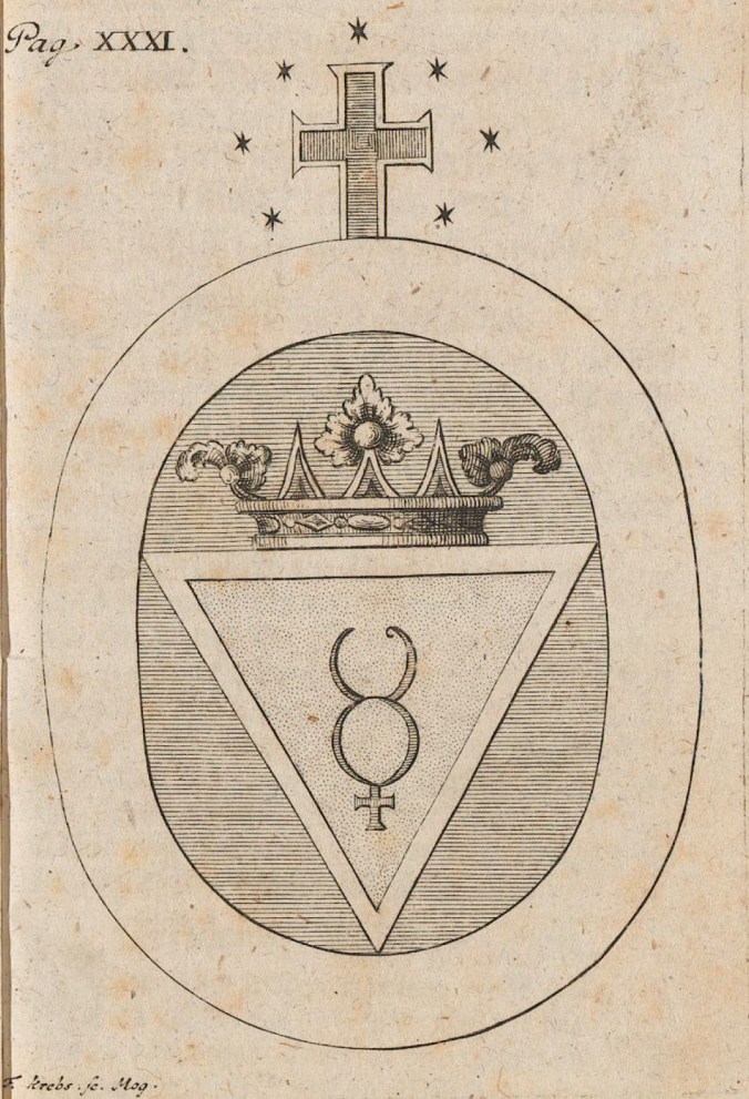 Mercury from Hermetic child of Sun and Moon