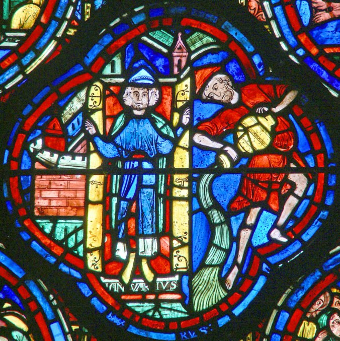 Aquarius chartres cathedral