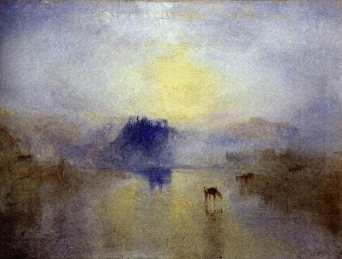 jmw turner norham castle, sunrise